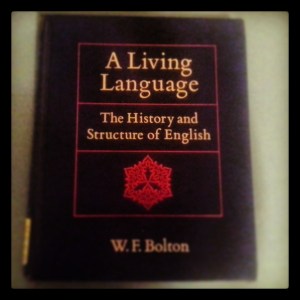 history and structure of english book