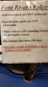 2015-03-31 Fette Return Policy