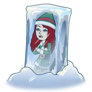 Me, pummeled by 2 polar vortices